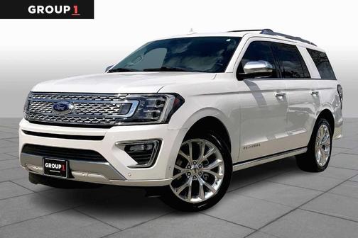 White Platinum Tri-Coat Metallic 2018 Ford Expedition Platinum