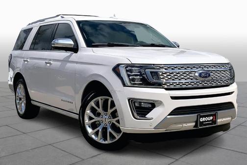 White Platinum Tri-Coat Metallic 2018 Ford Expedition Platinum
