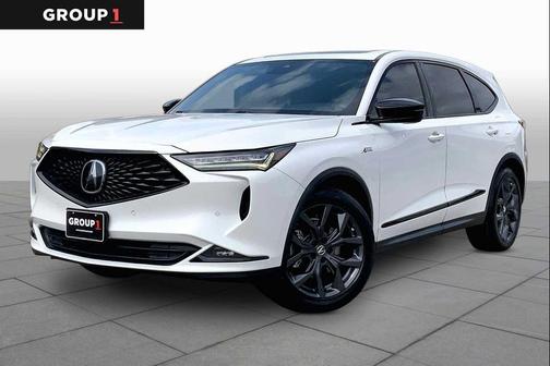Platinum White Pearl 2022 Acura MDX A-Spec