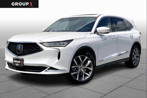 Platinum White Pearl 2023 Acura MDX Technology