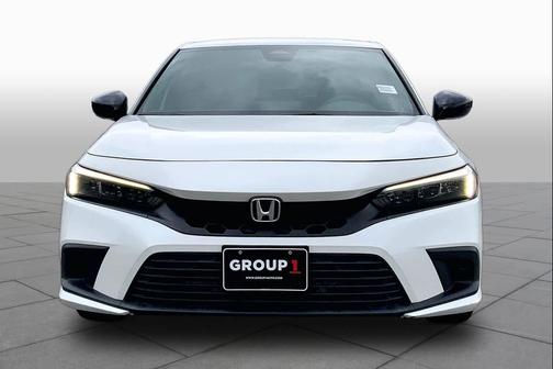 Platinum White Pearl 2023 Honda Civic Sport