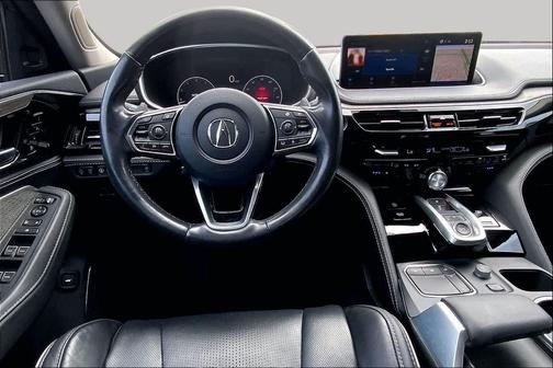 Liquid Carbon Metallic 2023 Acura MDX Advance Package
