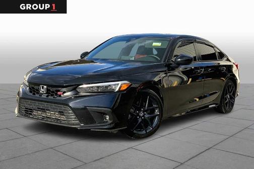 Crystal Black Pearl 2022 Honda Civic Si Base