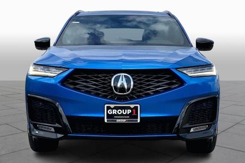 Blue 2026 Acura MDX A-Spec Advance Package