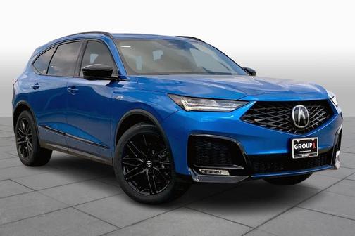 Blue 2026 Acura MDX A-Spec Advance Package
