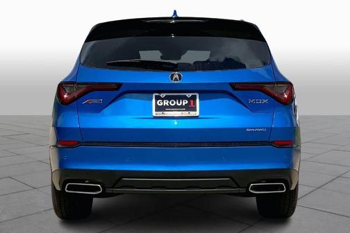 Blue 2026 Acura MDX A-Spec Advance Package