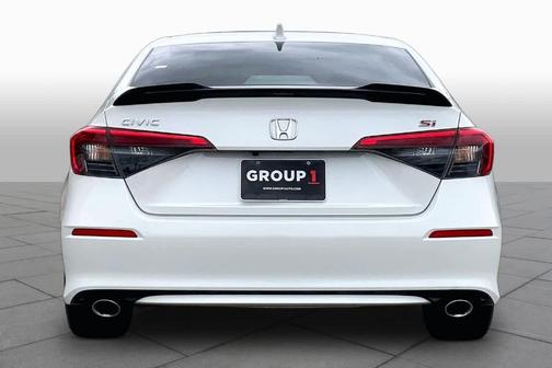 Platinum White Pearl 2024 Honda Civic Si Base