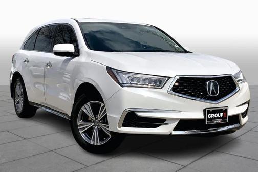 Platinum White Pearl 2020 Acura MDX 3.5L
