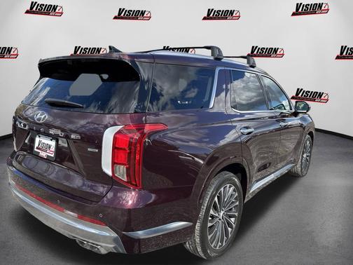 Sierra Burgundy 2024 Hyundai PALISADE Calligraphy