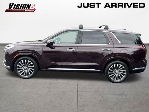 Sierra Burgundy 2024 Hyundai PALISADE Calligraphy