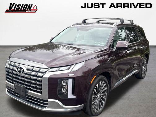 Sierra Burgundy 2024 Hyundai PALISADE Calligraphy