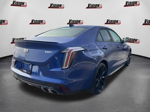 Wave Metallic 2020 Cadillac CT4 V-Series