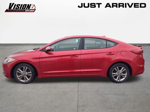 Scarlet Red 2018 Hyundai ELANTRA SEL
