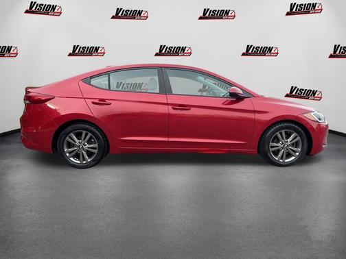 Scarlet Red 2018 Hyundai ELANTRA SEL