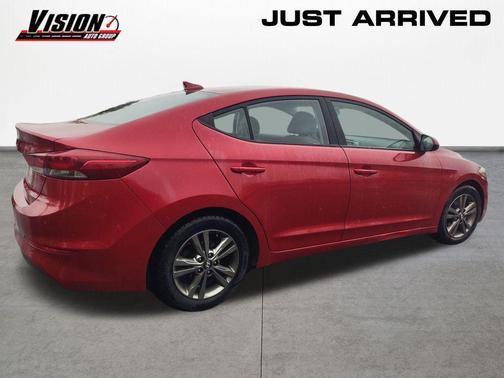 Scarlet Red 2018 Hyundai ELANTRA SEL