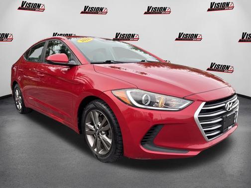 Scarlet Red 2018 Hyundai ELANTRA SEL