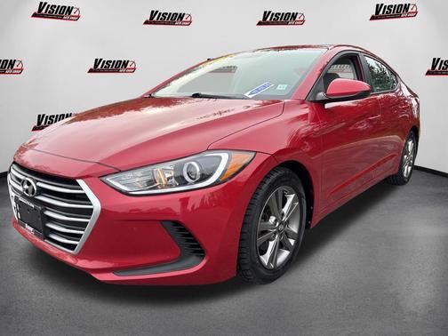 Scarlet Red 2018 Hyundai ELANTRA SEL