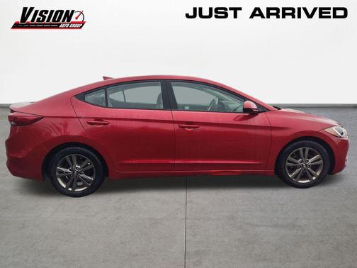 Scarlet Red 2018 Hyundai ELANTRA SEL