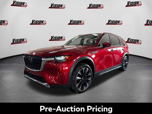 Soul Red Crystal Metallic 2024 Mazda CX-90 PHEV Premium Plus