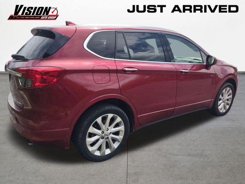 Chili Red Metallic 2017 Buick Envision Premium II