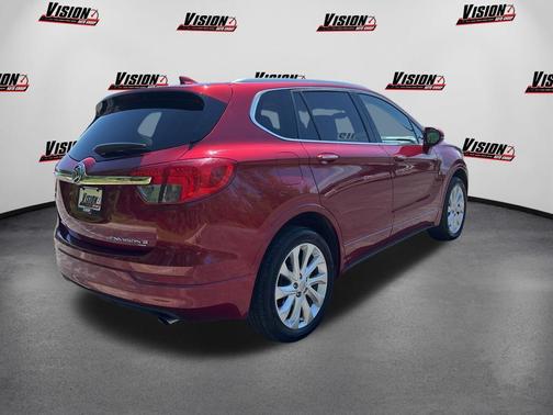 Chili Red Metallic 2017 Buick Envision Premium II