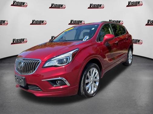 Chili Red Metallic 2017 Buick Envision Premium II