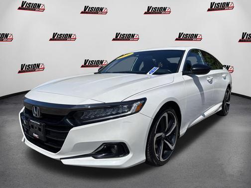 Platinum White Pearl 2021 Honda Accord Sport 2.0T
