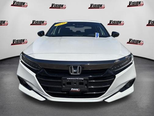 Platinum White Pearl 2021 Honda Accord Sport 2.0T
