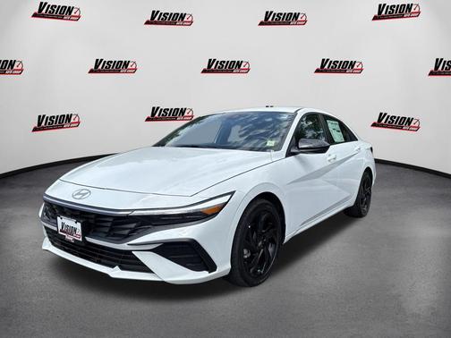 Serenity White 2026 Hyundai ELANTRA Sport