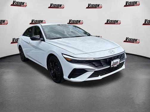 Serenity White 2026 Hyundai ELANTRA Sport