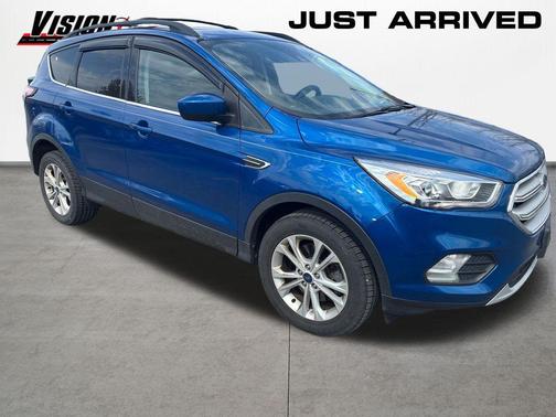 Lightning Blue Metallic 2018 Ford Escape SEL