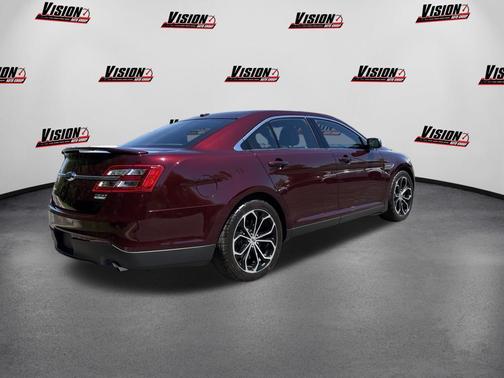 Burgundy 2018 Ford Taurus SHO