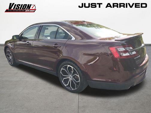 Burgundy 2018 Ford Taurus SHO
