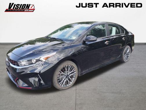 Aurora Black 2023 Kia Forte GT-Line