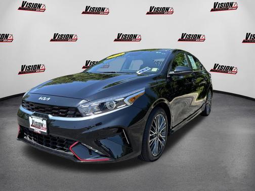 Aurora Black 2023 Kia Forte GT-Line