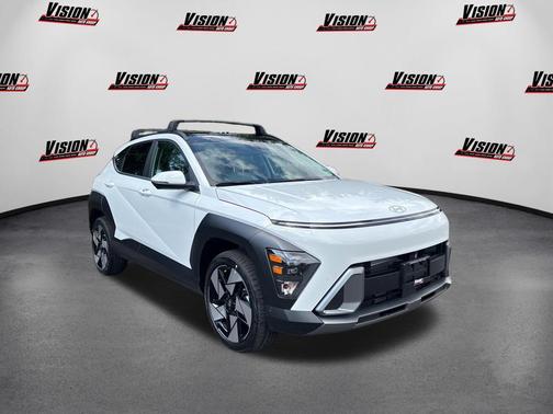 Atlas White 2026 Hyundai KONA Limited