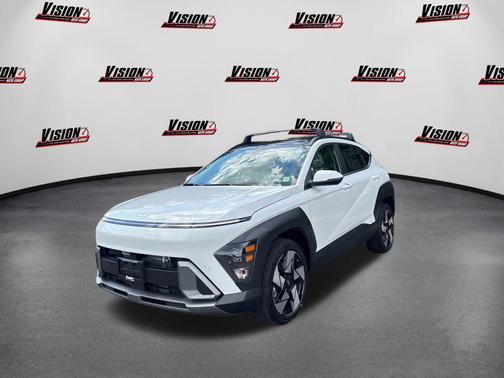 Atlas White 2026 Hyundai KONA Limited