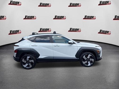 Atlas White 2026 Hyundai KONA Limited