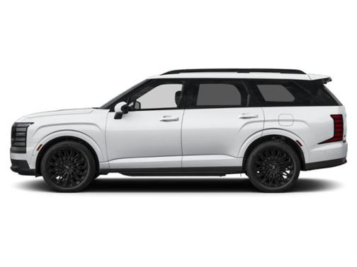 Creamy White Pearl 2027 Hyundai Palisade Hybrid Calligraphy Black Ink