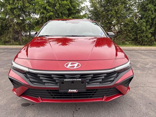 Ultimate Red 2025 Hyundai ELANTRA Sport