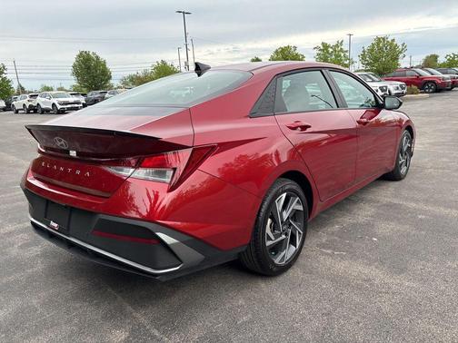 Ultimate Red 2025 Hyundai ELANTRA Sport