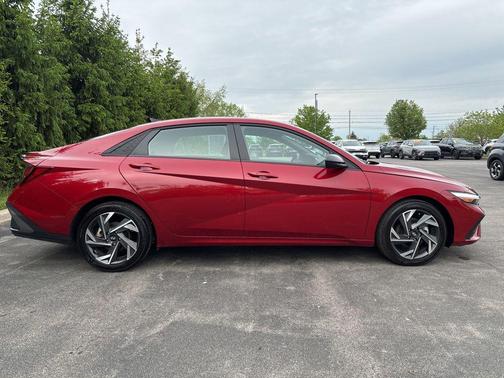 Ultimate Red 2025 Hyundai ELANTRA Sport
