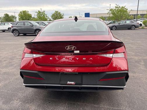 Ultimate Red 2025 Hyundai ELANTRA Sport