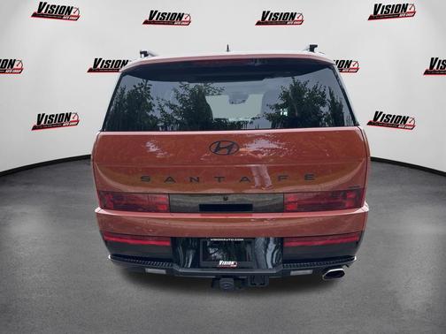 Terracotta Orange 2025 Hyundai SANTA FE Calligraphy