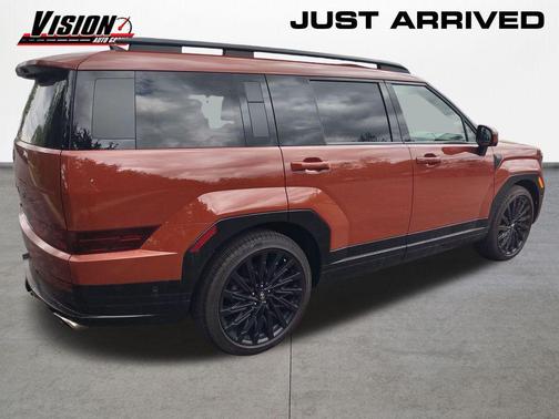 Terracotta Orange 2025 Hyundai SANTA FE Calligraphy