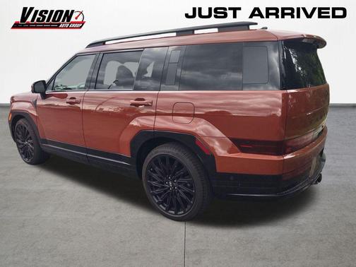 Terracotta Orange 2025 Hyundai SANTA FE Calligraphy