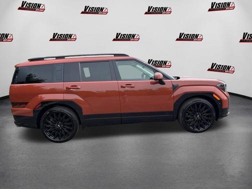 Terracotta Orange 2025 Hyundai SANTA FE Calligraphy