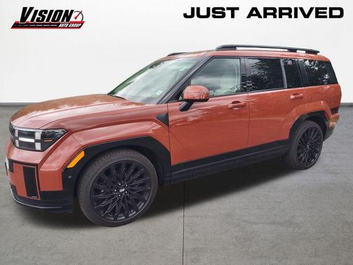 Terracotta Orange 2025 Hyundai SANTA FE Calligraphy