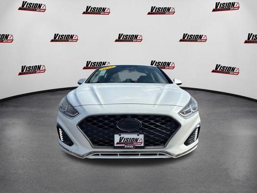 Quartz White Pearl 2018 Hyundai SONATA Sport