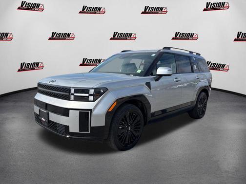 Shimmering Silver 2026 Hyundai SANTA FE HEV Calligraphy